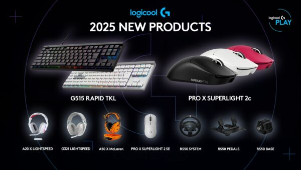 Logitech新作ゲーミングデバイス4製品が発表 — 仕様・価格・購入情報まとめ