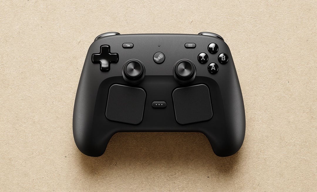 Valveが新型「Steam Controller」を発表、TMR磁気スティック・HD触覚フィードバック・グリップセンサー・トラックパッドを搭載