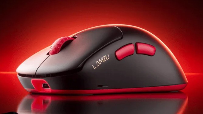 LAMZU Thorn V2が中国にて本日より販売開始。非対称エルゴノミクス×50K DPI×8000Hzのフラッグシップモデル