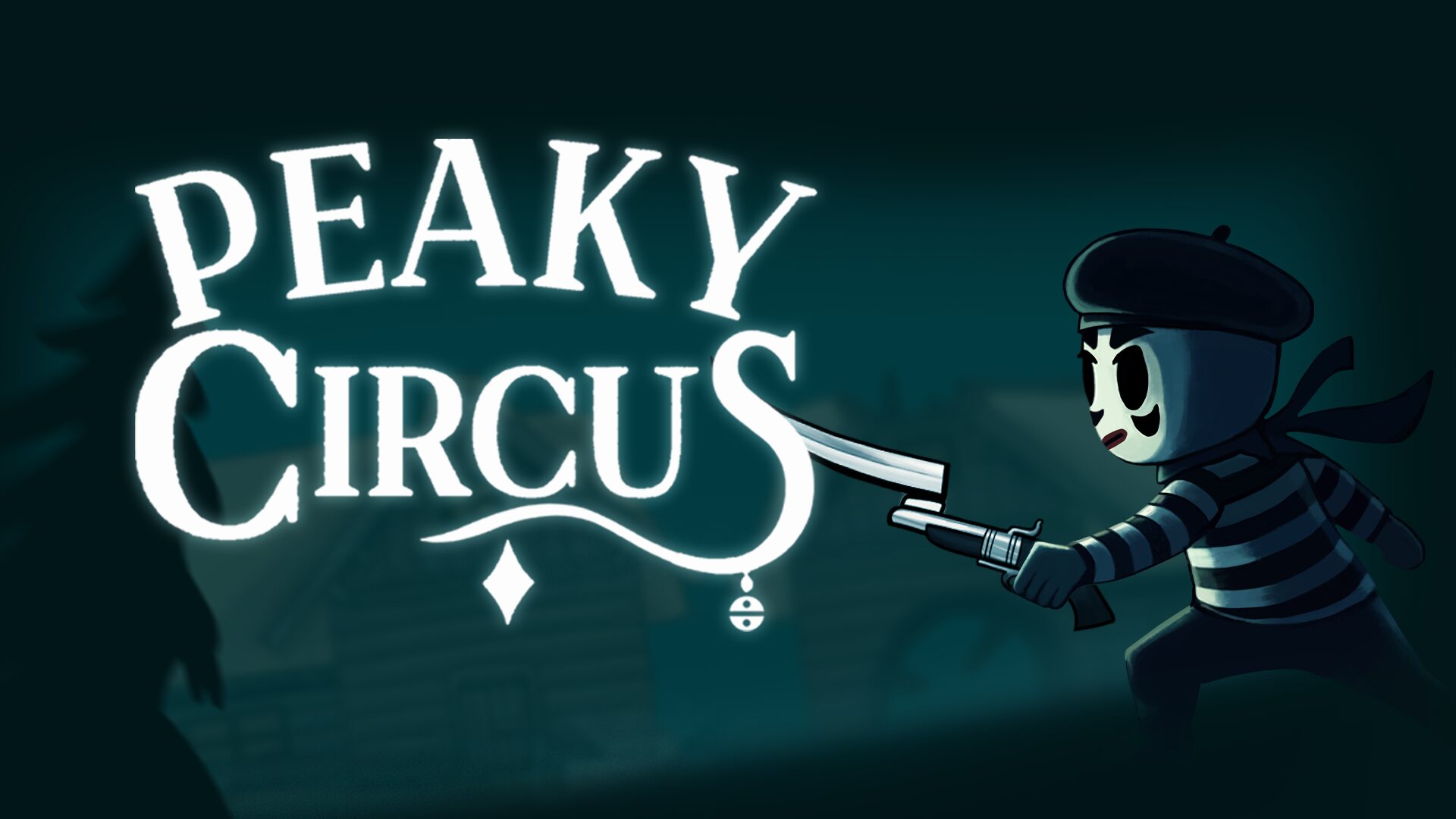 手描きアートが光る奇妙な横スクロール「Peaky Circus」、刀とショットガンを駆使する無料デモがSteamで配信中