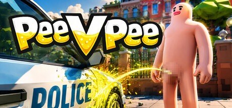 膀胱がマガジンになるカオスな対戦ゲーム「PeeVPee」が話題、飲んで狙って縄張りを奪い合う